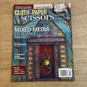 Cloth Paper Scissors Magazine January/February 2017